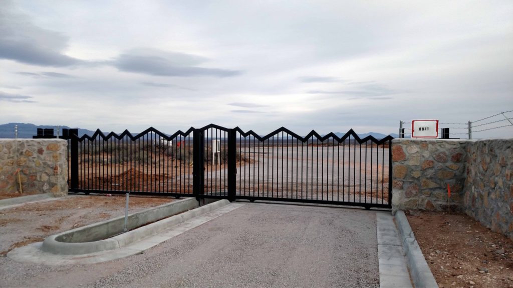 Front gate